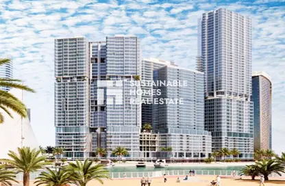 Apartment - 1 Bedroom - 2 Bathrooms for sale in Radiant Marina Towers - Shams Abu Dhabi - Al Reem Island - Abu Dhabi