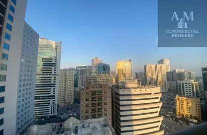 Apartment - 2 Bedrooms - 2 Bathrooms for rent in Palm Tower 3 - Palm Towers - Al Majaz - Sharjah