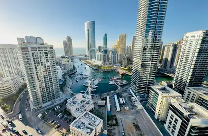 شقة - 2 غرف نوم - 2 حمامات للايجار في برج إسكان - دبي مارينا - دبي