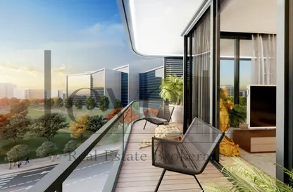 Balcony image for: Apartment - 3 Bedrooms - 3 Bathrooms for sale in Olivia Residences - Dubai Investment Park - Dubai, Image 1