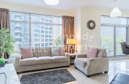 Apartment - 1 Bedroom - 1 Bathroom for rent in Fairfield Tower - Park Island - Dubai Marina - Dubai