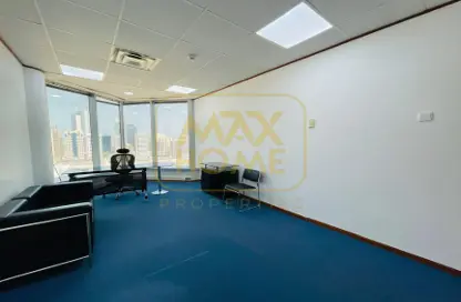 Office Space - Studio - 4 Bathrooms for rent in Al Muhairy Centre - Al Khalidiya - Abu Dhabi