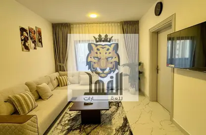Apartment - 1 Bedroom - 2 Bathrooms for rent in Ajman Corniche Residences - Ajman Corniche Road - Ajman