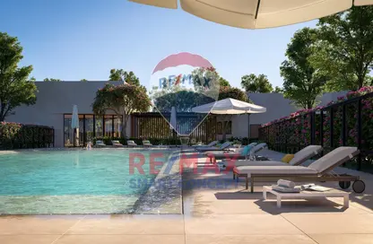 Pool image for: Villa - 4 Bedrooms - 5 Bathrooms for sale in Noya 2 - Noya - Yas Island - Abu Dhabi, Image 1