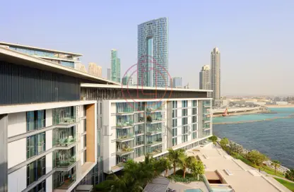 Outdoor Building image for: Apartment - 1 Bedroom - 2 Bathrooms for rent in Apartment Building 4 - Bluewaters Residences - Bluewaters - Dubai, Image 1