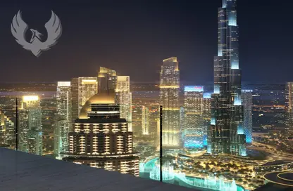 شقة - 4 غرف نوم - 4 حمامات للبيع في اكسكوزيت ليفينج ريزيدنسز - برج خليفة - دبي وسط المدينة - دبي