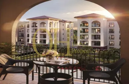 Balcony image for: Apartment - 1 Bedroom - 2 Bathrooms for sale in Bloom Living - Zayed City (Khalifa City C) - Khalifa City - Abu Dhabi, Image 1