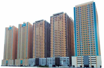 Apartment - 1 Bedroom - 2 Bathrooms for rent in Lavender Tower - Emirates City - Ajman