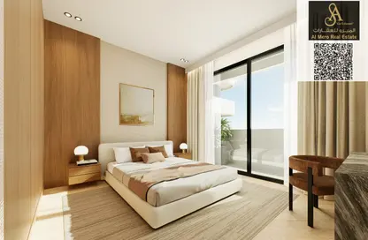 Apartment - 1 Bedroom - 2 Bathrooms for sale in Tower C1 - Ajman Pearl Towers - Ajman Downtown - Ajman