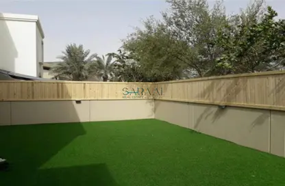 Garden image for: Villa - 3 Bedrooms - 4 Bathrooms for sale in Desert Style - Al Reef Villas - Al Reef - Abu Dhabi, Image 1