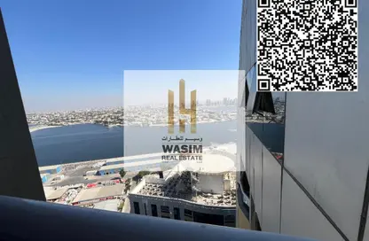 شقة - غرفة نوم - 2 حمامات للايجار في أورينت تاور - البستان - عجمان