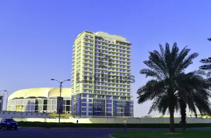 شقة - غرفة نوم - 2 حمامات للايجار في ستاديوم بوينت - مدينة دبي الرياضية - دبي