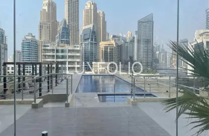 Apartment - 1 Bedroom - 2 Bathrooms for rent in DEC Tower 2 - DEC Towers - Dubai Marina - Dubai