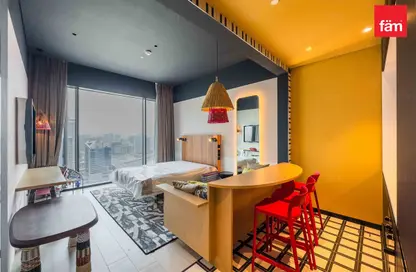 Apartment - Studio - 1 Bathroom for rent in Mama Shelter Residences - Business Bay - Dubai