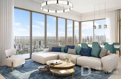 Apartment - 2 Bedrooms - 2 Bathrooms for sale in Seapoint - EMAAR Beachfront - Dubai Harbour - Dubai