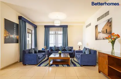 Living Room image for: Hotel  and  Hotel Apartment - 2 Bedrooms - 3 Bathrooms for rent in Roda Amwaj Suites - Amwaj - Jumeirah Beach Residence - Dubai, Image 1
