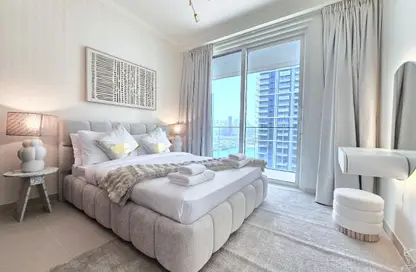 Apartment - 1 Bedroom - 1 Bathroom for rent in Palace Beach Residence - EMAAR Beachfront - Dubai Harbour - Dubai