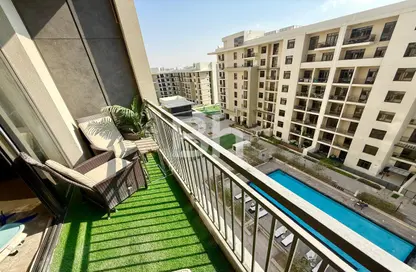 Apartment - 2 Bedrooms - 2 Bathrooms for rent in Rawda Apartments 1 - Rawda Apartments - Town Square - Dubai