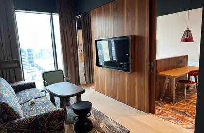 Apartment - 1 Bedroom - 2 Bathrooms for rent in Mama Shelter Residences - Business Bay - Dubai