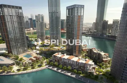 Apartment - Studio - 1 Bathroom for sale in Peninsula Five - Peninsula - Business Bay - Dubai