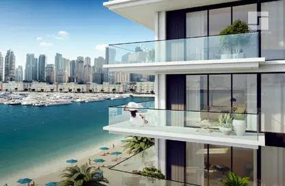 Apartment - 2 Bedrooms - 3 Bathrooms for sale in Beach Mansion - EMAAR Beachfront - Dubai Harbour - Dubai