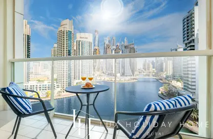Apartment - Studio - 1 Bathroom for rent in Marina View Tower B - Marina View - Dubai Marina - Dubai