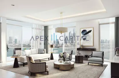 Apartment - 1 Bedroom - 1 Bathroom for sale in Seapoint - EMAAR Beachfront - Dubai Harbour - Dubai