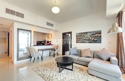 Apartment - 1 Bedroom - 2 Bathrooms for rent in Silverene Tower B - Silverene - Dubai Marina - Dubai