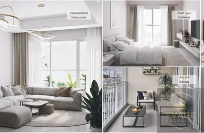 Apartment - 2 Bedrooms - 2 Bathrooms for sale in Ajman One - Phase 2 - Ajman Downtown - Ajman