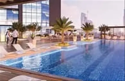 شقة - غرفة نوم - 2 حمامات للبيع في برج جايد - مجان - دبي لاند - دبي