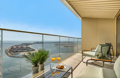 Apartment - 1 Bedroom - 1 Bathroom for rent in Grand Bleu Tower 1 - EMAAR Beachfront - Dubai Harbour - Dubai