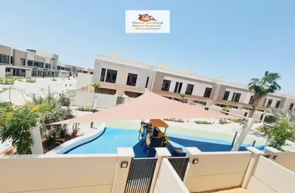 Pool image for: Villa - 3 Bedrooms - 4 Bathrooms for rent in Aldhay at Bloom Gardens - Bloom Gardens - Al Salam Street - Abu Dhabi, Image 1