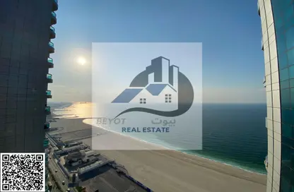شقة - 2 غرف نوم - 2 حمامات للبيع في مساكن كورنيش عجمان - طريق كورنيش عجمان - عجمان