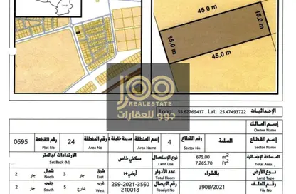 Land - Studio for sale in Falaj Al Moalla - Umm Al Quwain