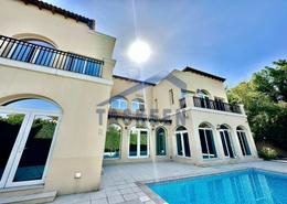 Villa - 6 bedrooms - 7 bathrooms for rent in Olive Point - Earth - Jumeirah Golf Estates - Dubai