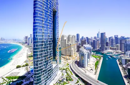 Apartment - 3 Bedrooms - 4 Bathrooms for rent in 5242 Tower 1 - 5242 - Dubai Marina - Dubai