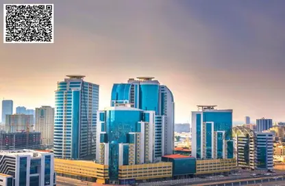شقة - غرفة نوم - 2 حمامات للبيع في أورينت تاور 2 - أورينت تاور - البستان - عجمان