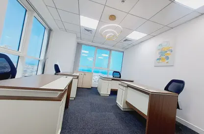 Business Centre - Studio - 4 Bathrooms for rent in Aspin Tower - Sheikh Zayed Road - Dubai