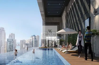 Apartment - 2 Bedrooms - 2 Bathrooms for sale in Marina Living - Dubai Marina - Dubai