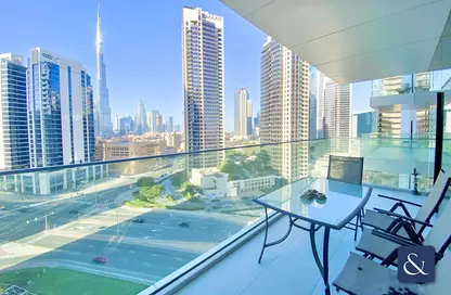 شقة - غرفة نوم - 2 حمامات للبيع في ماركيز سكوير تاور - الخليج التجاري - دبي