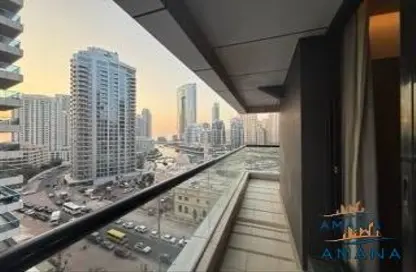 شقة - 2 غرف نوم - 2 حمامات للايجار في برج إسكان - دبي مارينا - دبي