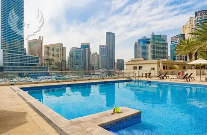 شقة - غرفة نوم - 1 حمام للايجار في السحاب 2 - السحاب - دبي مارينا - دبي