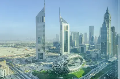 Office Space - Studio for rent in Latifa Tower - Sheikh Zayed Road - Dubai