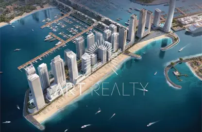 Apartment - 2 Bedrooms - 2 Bathrooms for sale in Bayview - EMAAR Beachfront - Dubai Harbour - Dubai