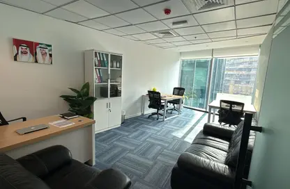 Business Centre - Studio - 3 Bathrooms for rent in The Binary Tower - Business Bay - Dubai