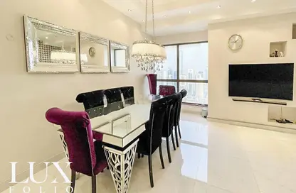 Dining Room image for: Apartment - 2 Bedrooms - 3 Bathrooms for sale in Amwaj 4 - Amwaj - Jumeirah Beach Residence - Dubai, Image 1