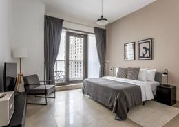 Room / Bedroom image for: Studio - 1 bathroom for rent in Sparkle Tower 2 - Sparkle Towers - Dubai Marina - Dubai, Image 1