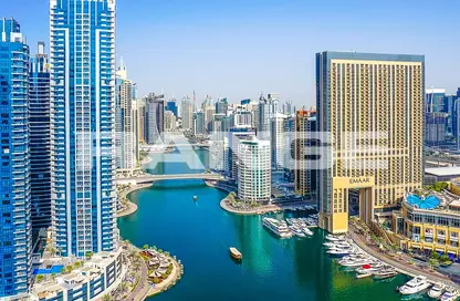 Apartment - 3 Bedrooms - 5 Bathrooms for rent in Marina Quays West - Marina Quays - Dubai Marina - Dubai