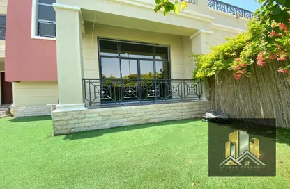 Garden image for: Apartment - 1 Bathroom for rent in Villa Compound - Khalifa City - Abu Dhabi, Image 1