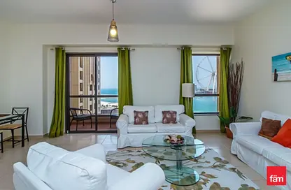Apartment - 1 Bedroom - 2 Bathrooms for rent in Rimal 4 - Rimal - Jumeirah Beach Residence - Dubai